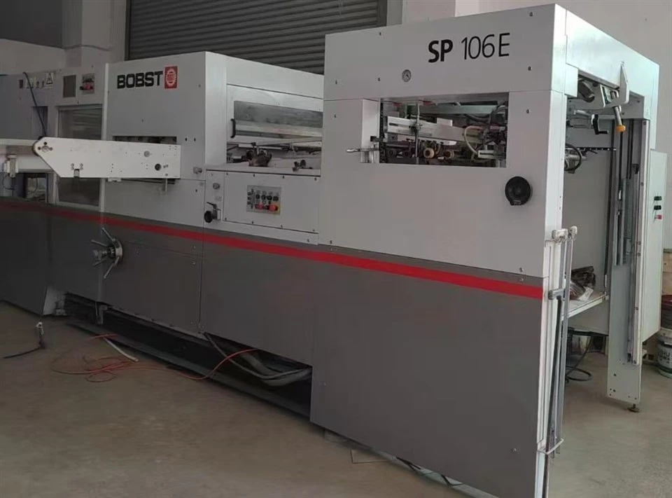 Low Price Bobst Flat Die Cutter For SP106E For Hot Sale